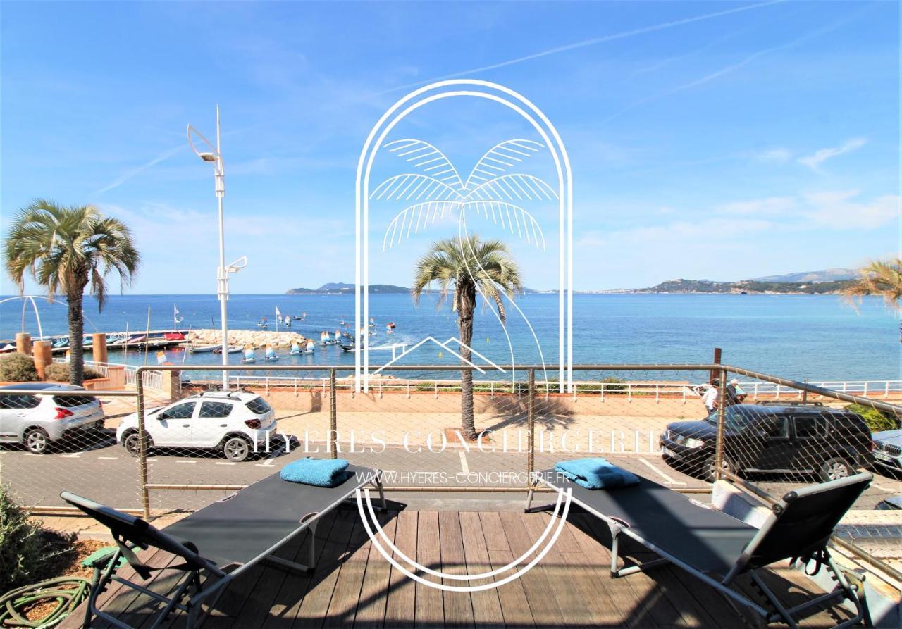 Villa Antoine Appartement Rdj Vue Mer Clim Wifi Parking Plage 50M La Garonne Ле-Праде Экстерьер фото