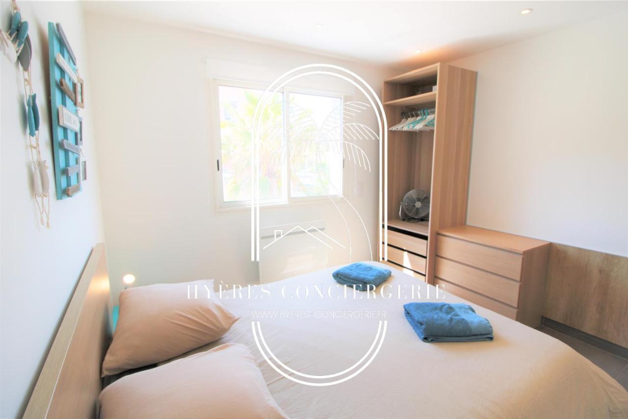 Villa Antoine Appartement Rdj Vue Mer Clim Wifi Parking Plage 50M La Garonne Ле-Праде Экстерьер фото