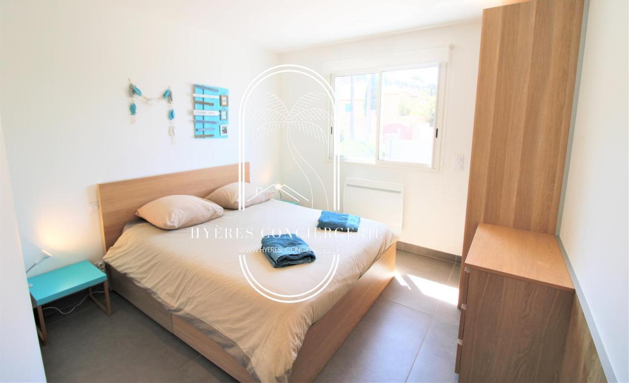 Villa Antoine Appartement Rdj Vue Mer Clim Wifi Parking Plage 50M La Garonne Ле-Праде Экстерьер фото