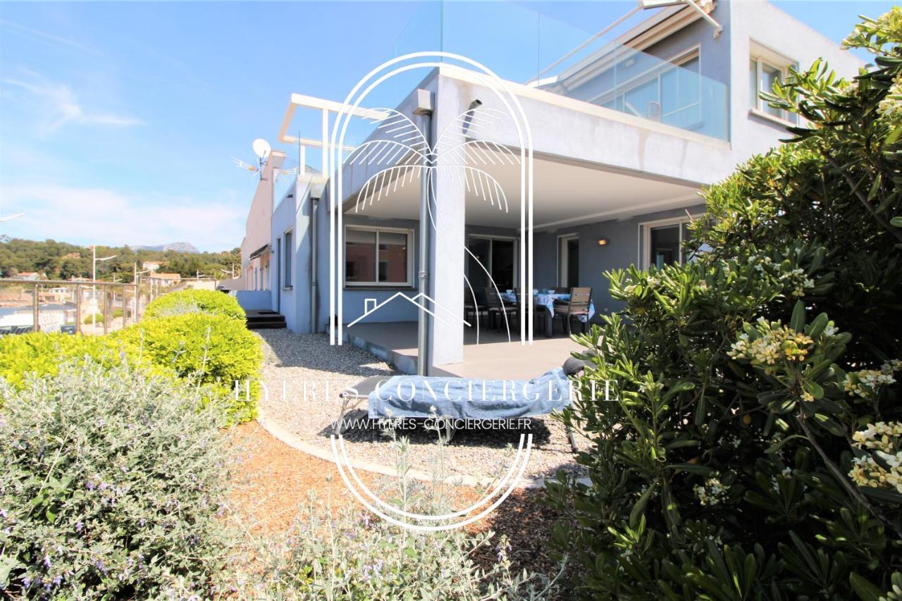 Villa Antoine Appartement Rdj Vue Mer Clim Wifi Parking Plage 50M La Garonne Ле-Праде Экстерьер фото