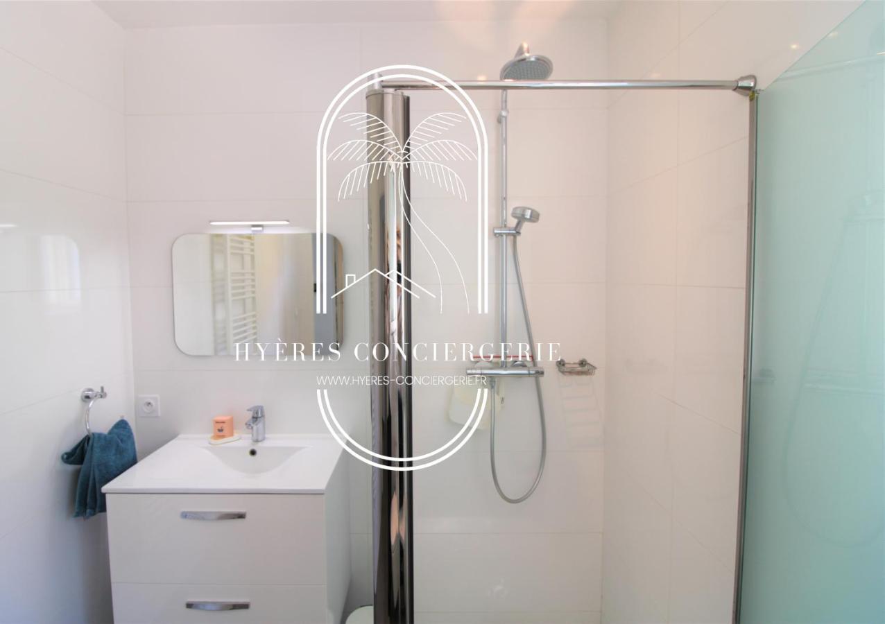 Villa Antoine Appartement Rdj Vue Mer Clim Wifi Parking Plage 50M La Garonne Ле-Праде Экстерьер фото