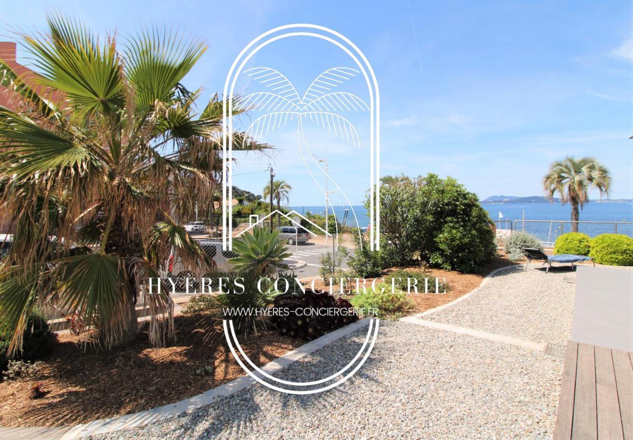Villa Antoine Appartement Rdj Vue Mer Clim Wifi Parking Plage 50M La Garonne Ле-Праде Экстерьер фото