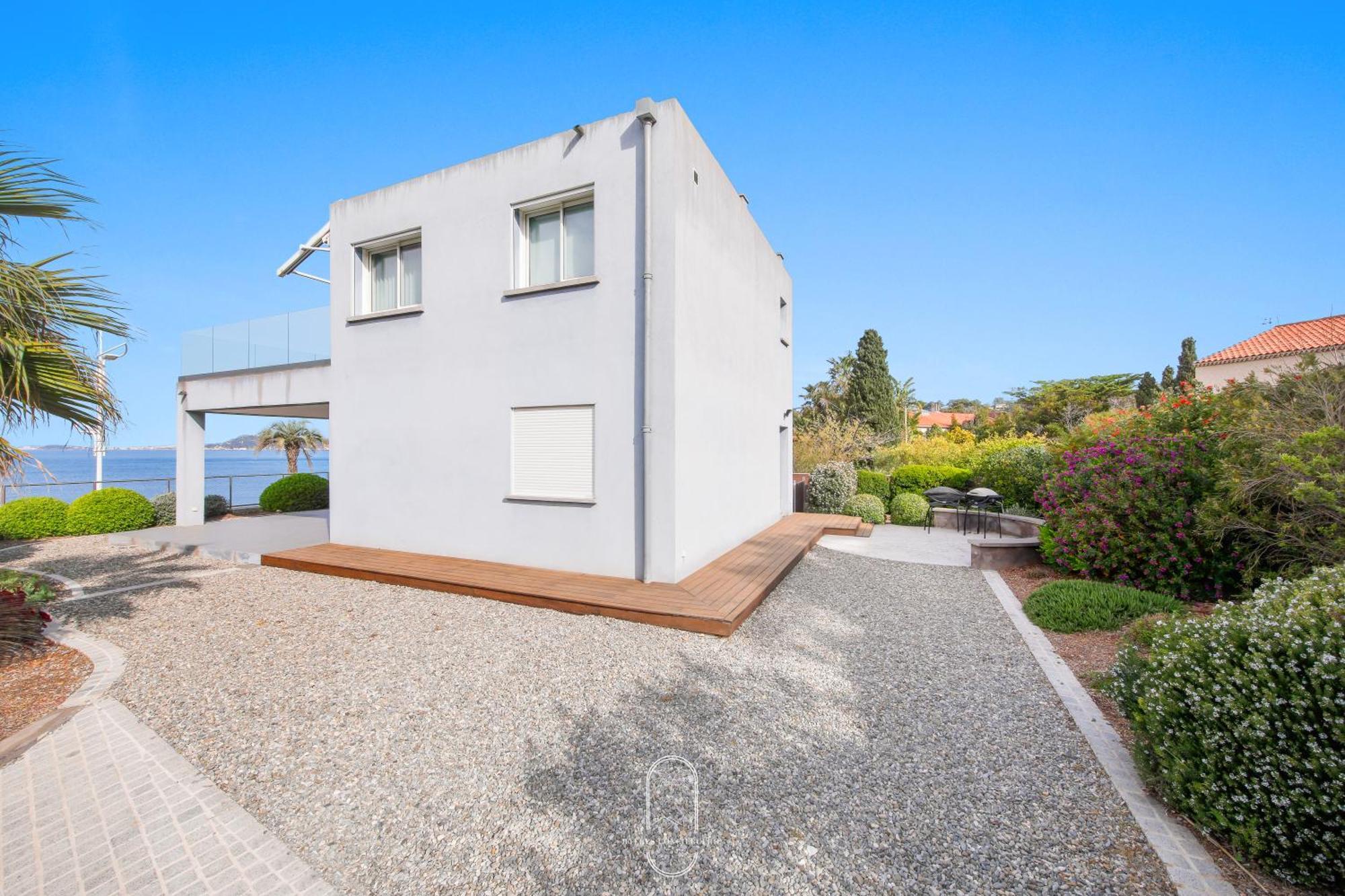 Villa Antoine Appartement Rdj Vue Mer Clim Wifi Parking Plage 50M La Garonne Ле-Праде Экстерьер фото