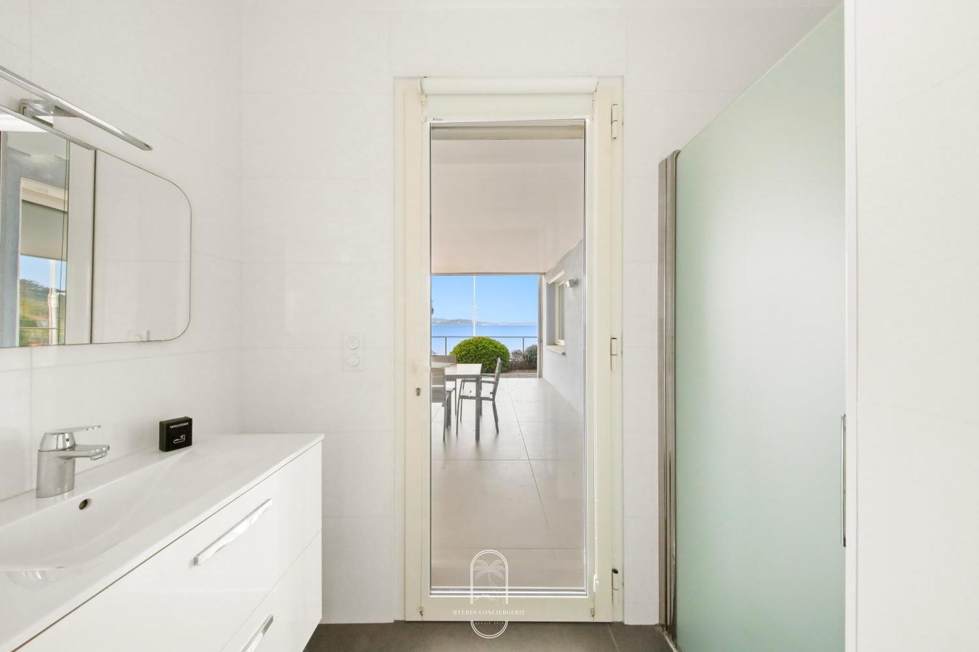 Villa Antoine Appartement Rdj Vue Mer Clim Wifi Parking Plage 50M La Garonne Ле-Праде Экстерьер фото