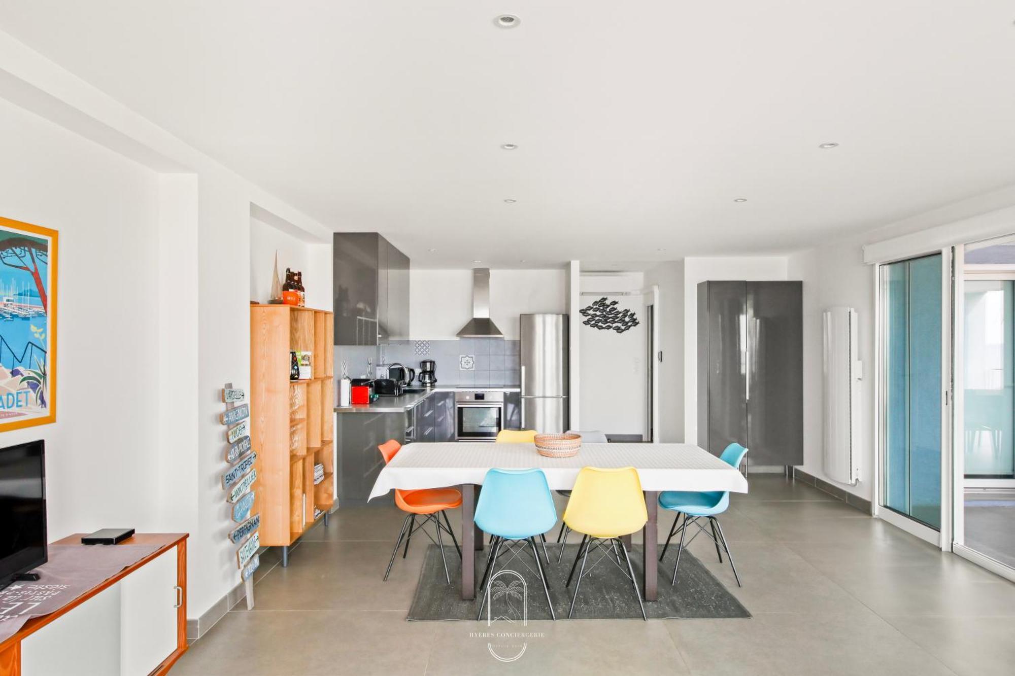 Villa Antoine Appartement Rdj Vue Mer Clim Wifi Parking Plage 50M La Garonne Ле-Праде Экстерьер фото